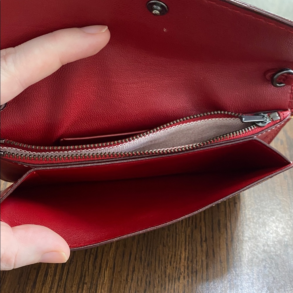 Coach cherry print clutch - Picture 7 of 11